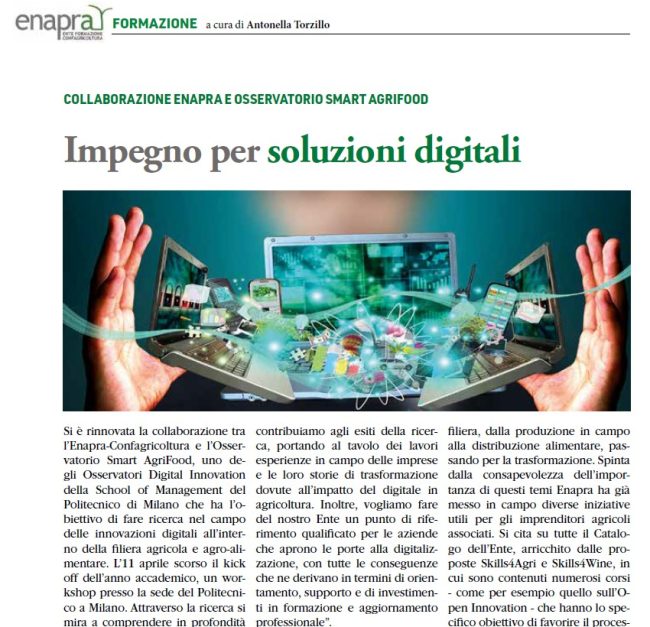 Immagine per articolo su Mondo agricolo